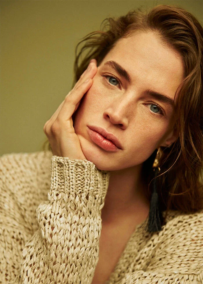 Mango Fringe Beads Earings