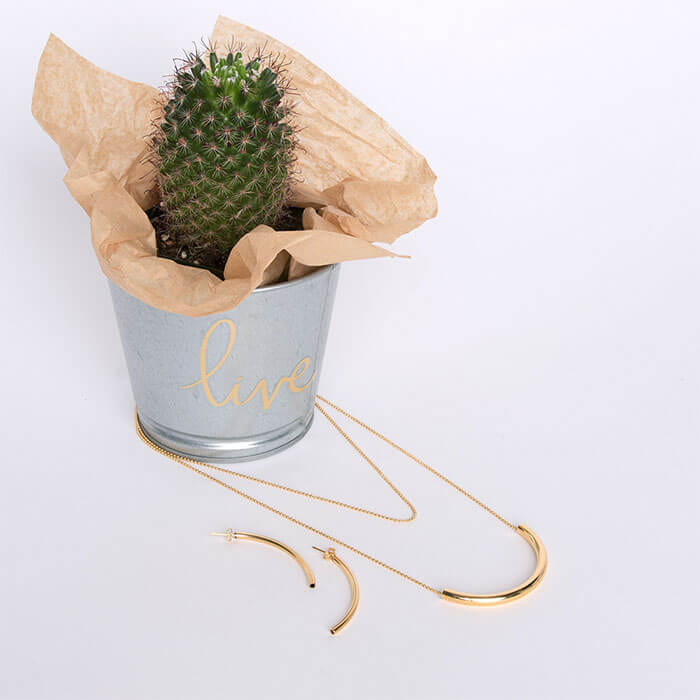 XCVI Michal Cohen Arc Earings