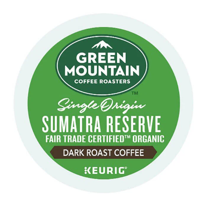 Cross Country Cafe Green Mountain Sumatra Reserve Organic Coffee