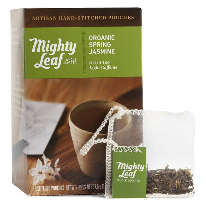 Mighty Leaf Tea Organic Spring Jasmine Green Tea