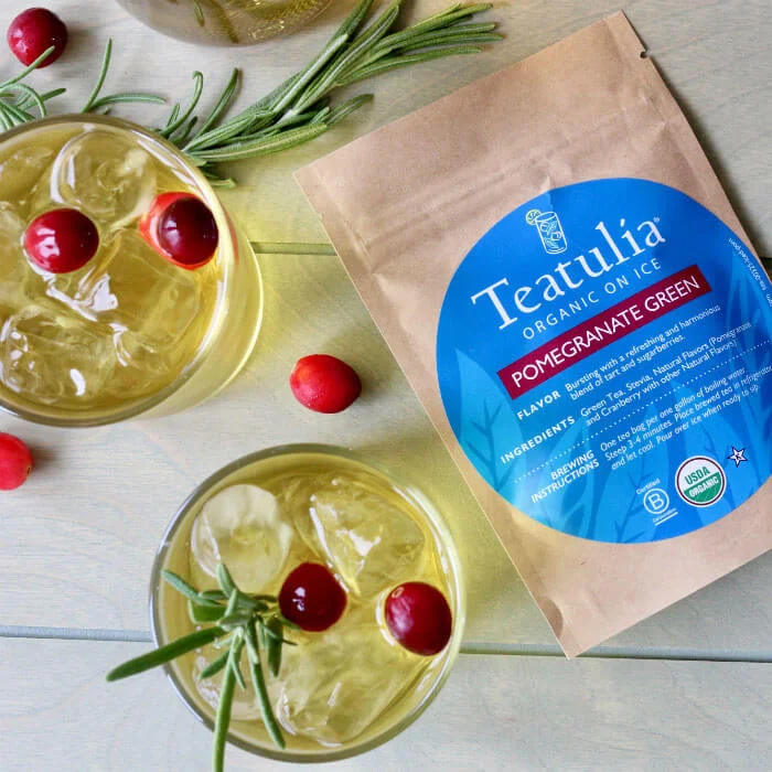 Teatulia Organic Pomegranate Green Iced Tea