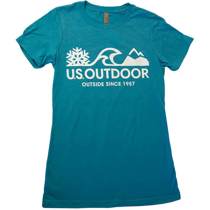 U.S. Outdoor Logo Organic Workout Tee Shirt