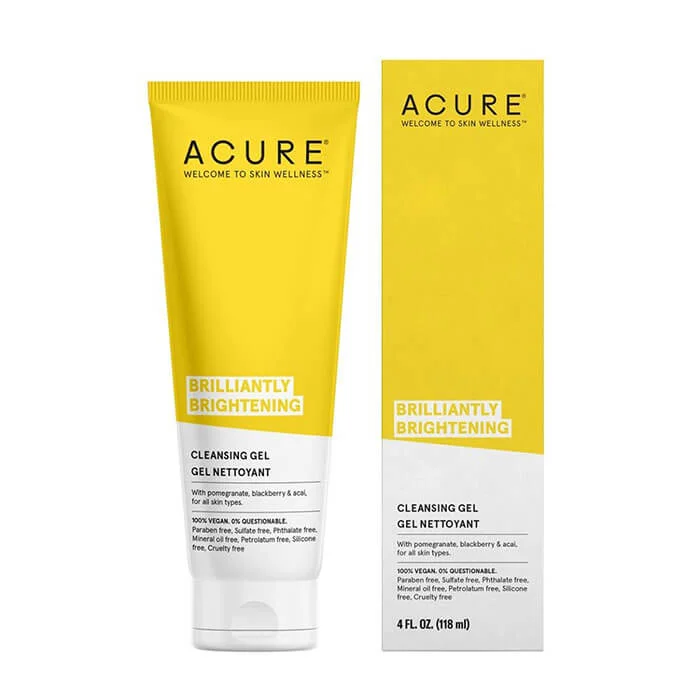 acure brightening gel cleanser