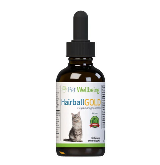 Pet Wellbeing Hariball Gold