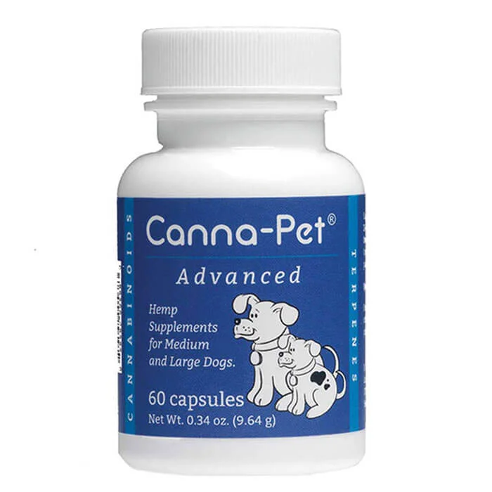 Canna-Pet Advanced Large 60 Capsules Hemp Supplement