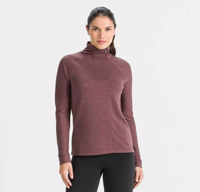 Nau Randygoat Lite Zip Neck Pullover