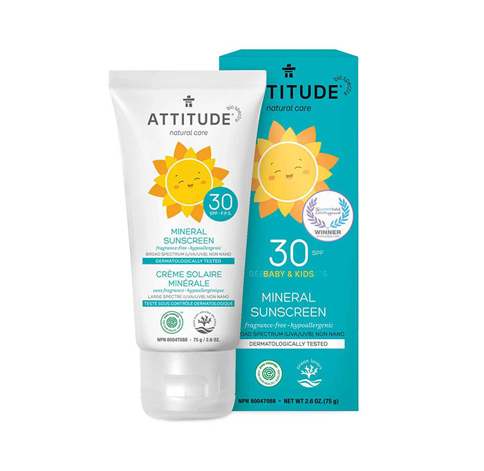ATTITUDE Mineral Sunscreen SPF 30