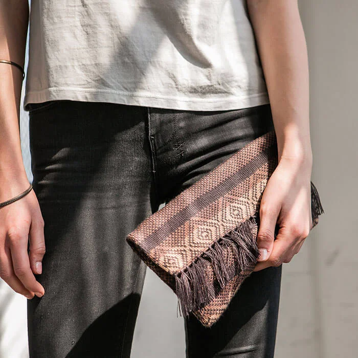 Krochet Kids The Desert Rose Clutch Purse