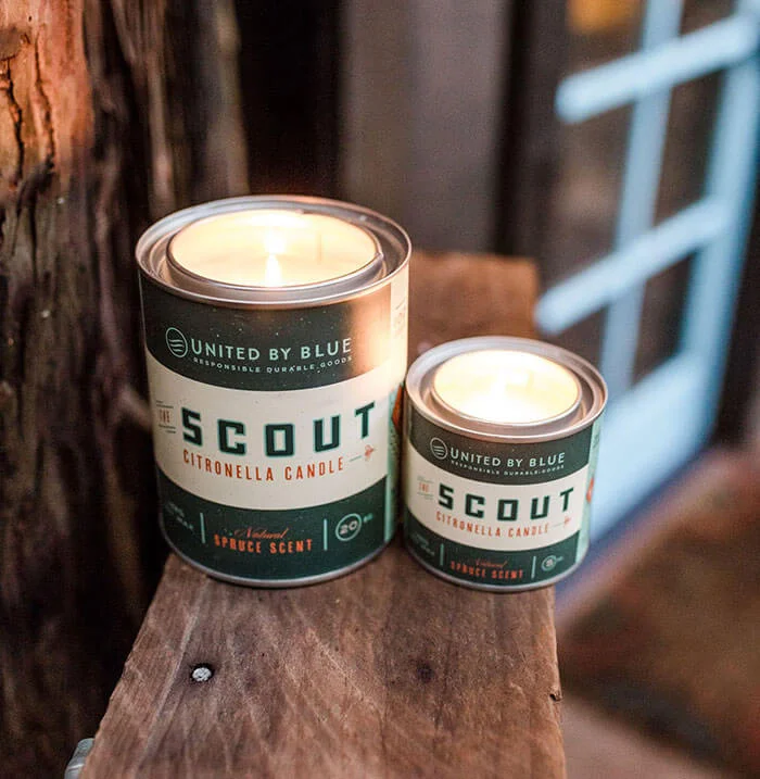 United By Blue 20 oz. Scout Citronella Candle