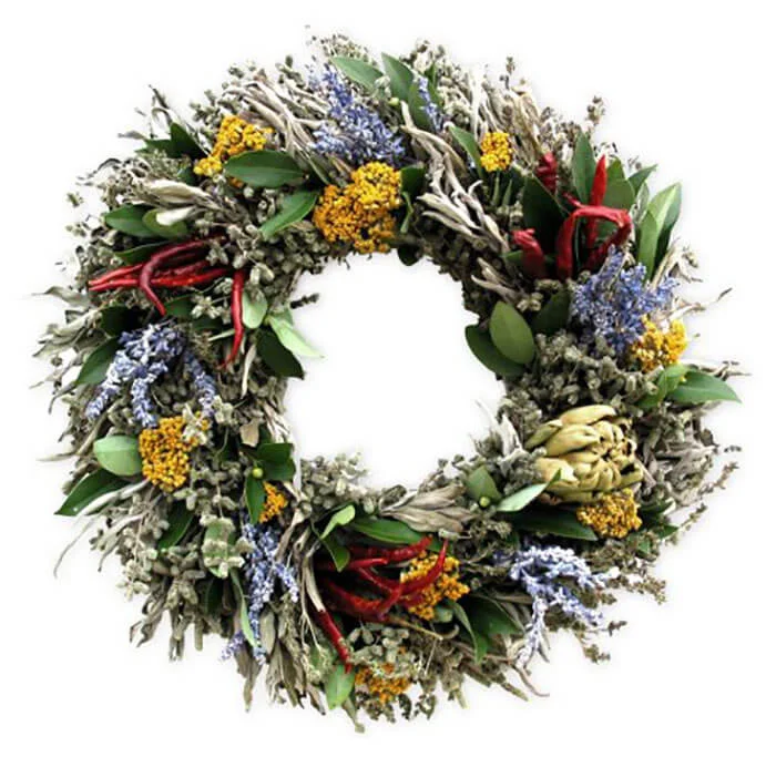 One Kings Lane Artichoke &amp; Herb Wreath