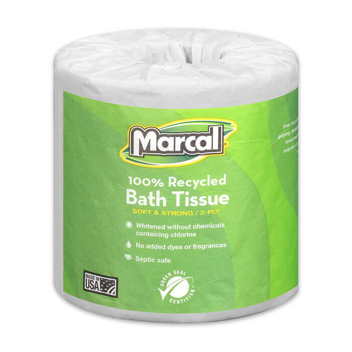 100% Recycled Toilet Paper