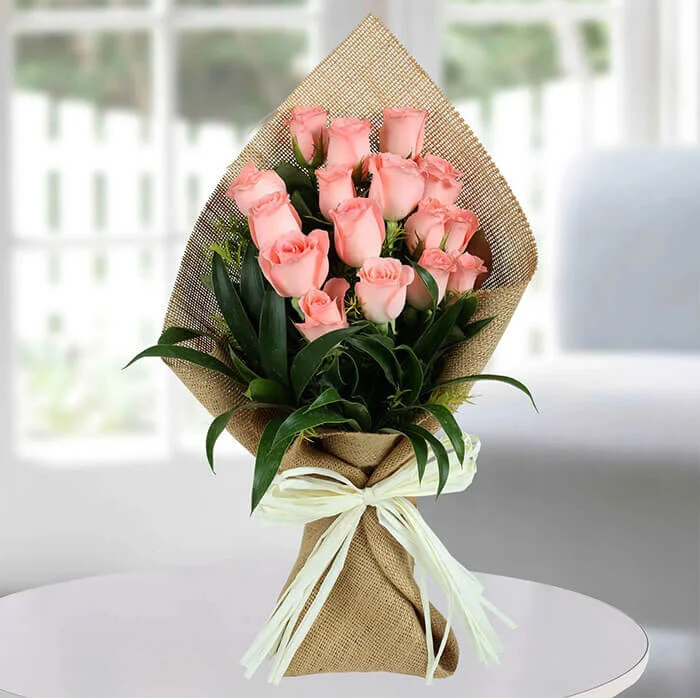 Ferns N Petals Sweet Pink Roses Delivery