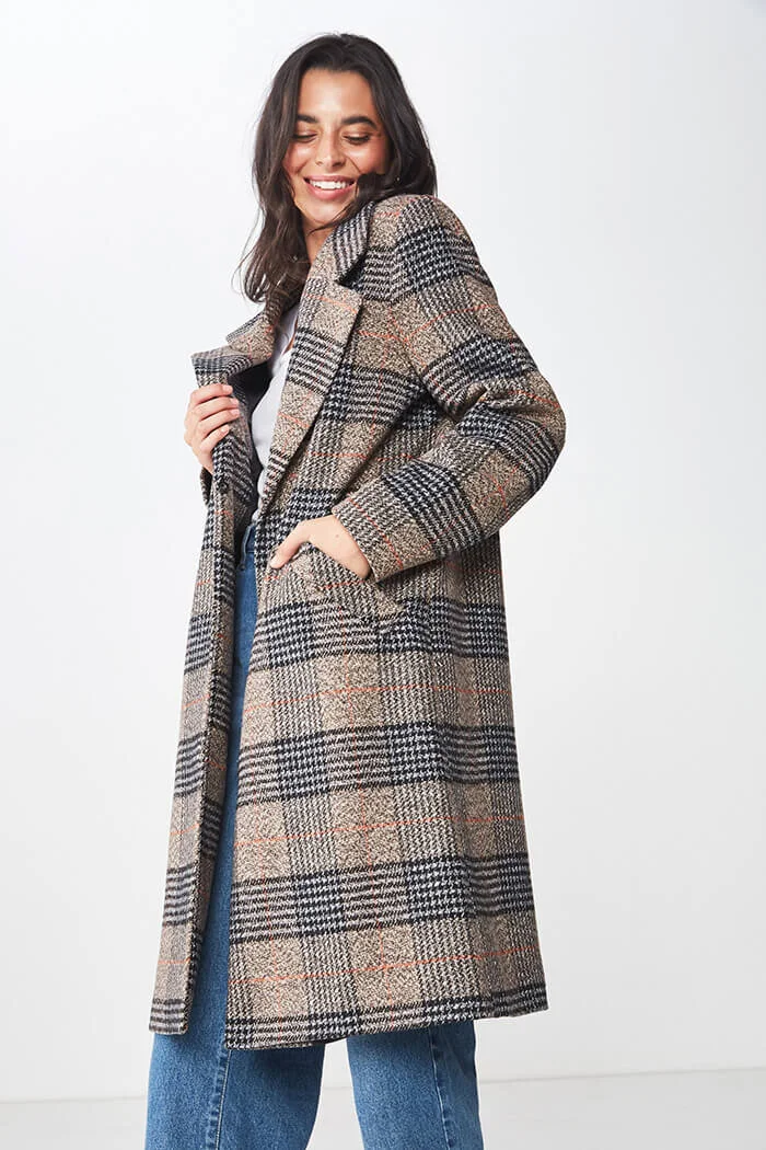 Cotton: On Mid Length Coat