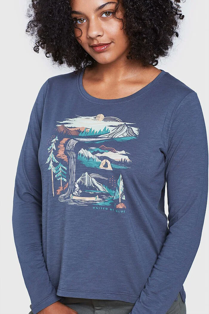 United by Blue Riverbend Long Sleeve Tee