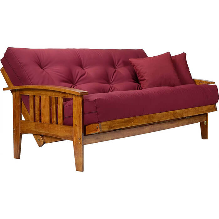 15 Best Futons For Your Natural Home, Wooden Futon Frame Only
