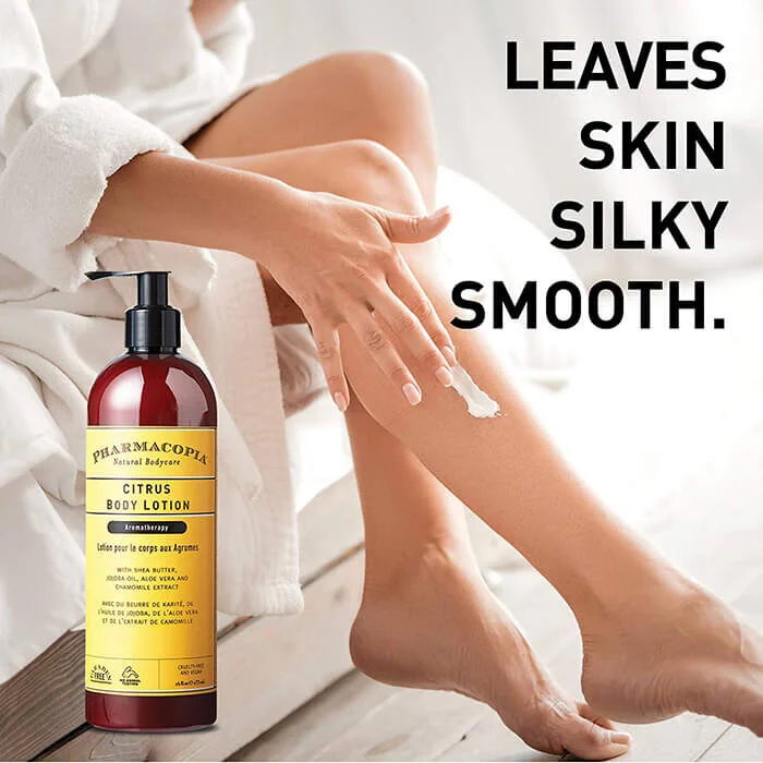 organic body lotion & moisturizer