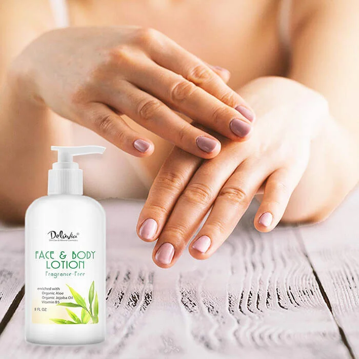 Moisturizing Organic Aloe Vera Body Lotion