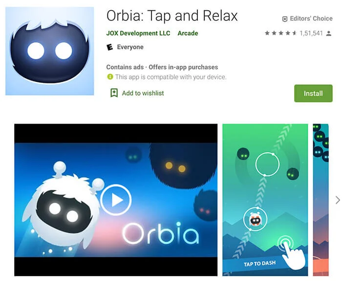 Orbia Sleep App Game