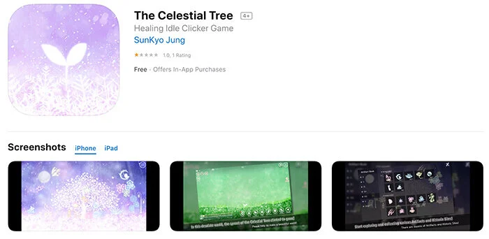 The Celestial Tree Sleep App Game