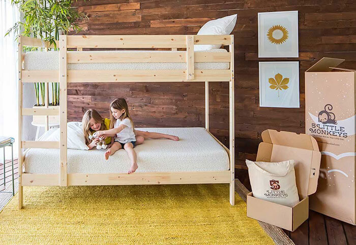 kids bunk bed mattress