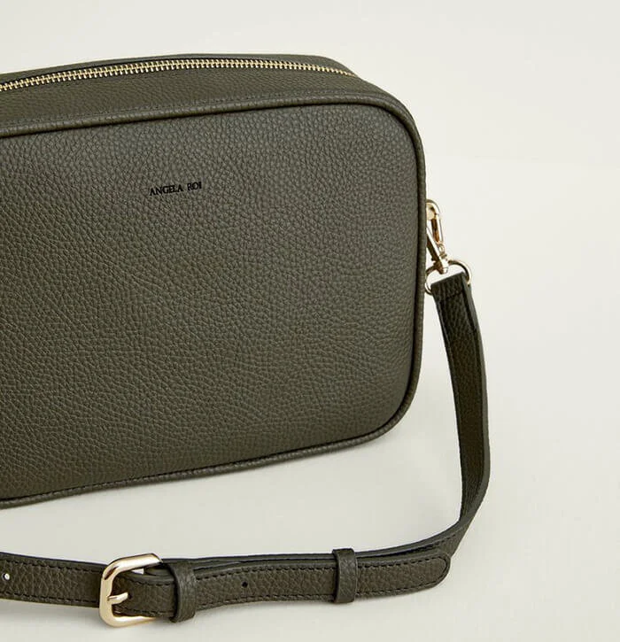 Vegan Leather Crossbody Handbag