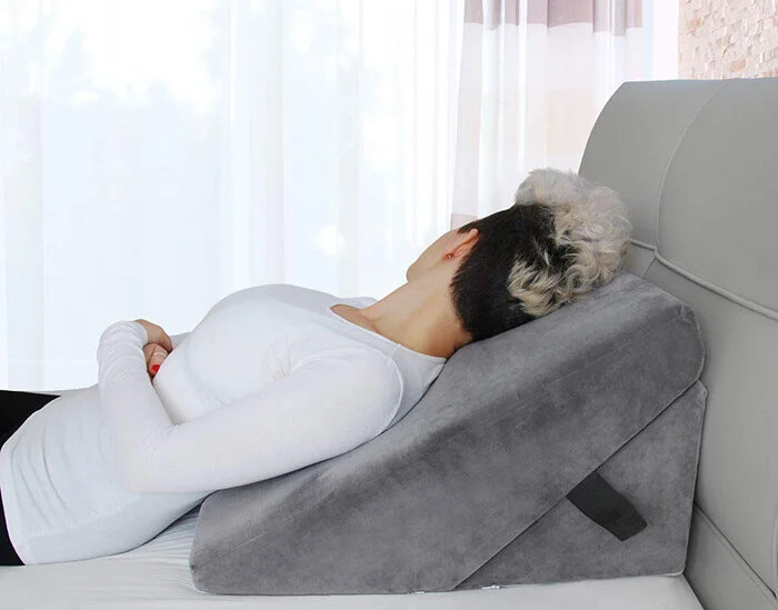 memory foam bed wedge pillow