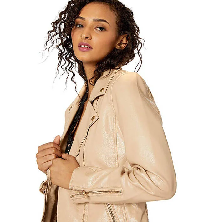 Vegan Leather Designer Jacket