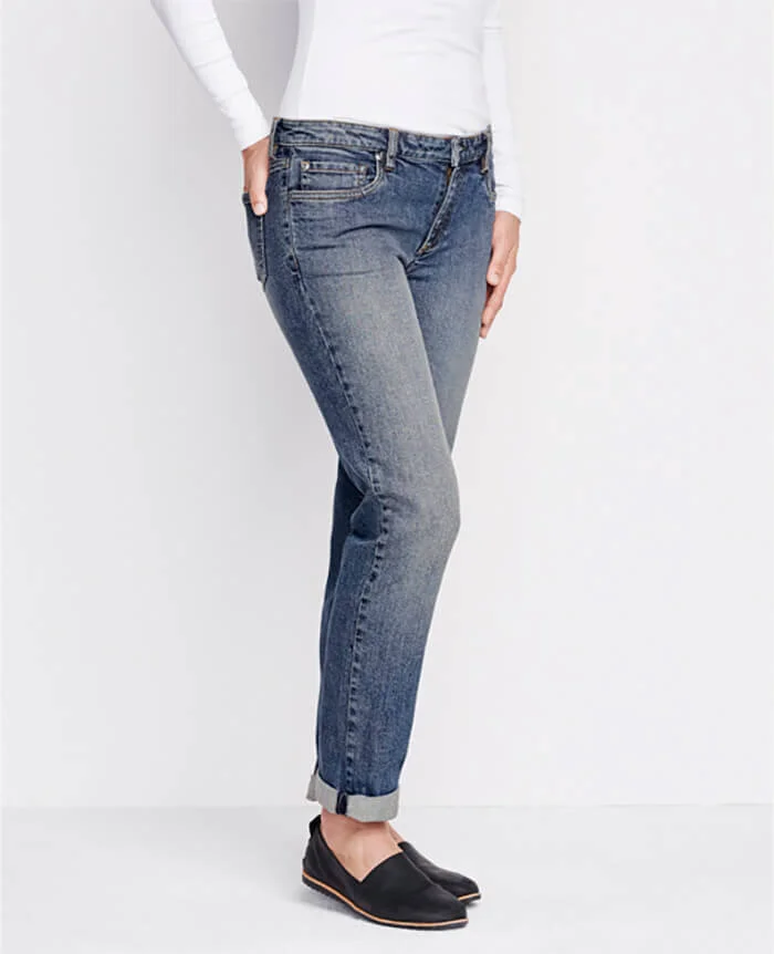 Distressed Jeans Sustainable Processing
