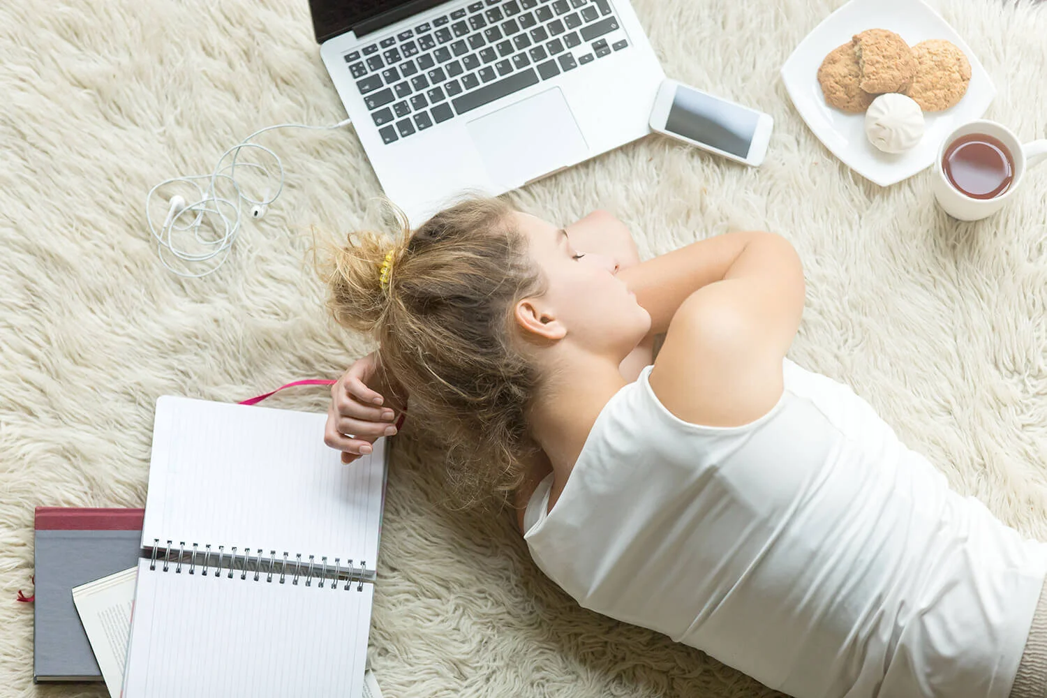 Eye twitches are often a sign of sleep deprivation