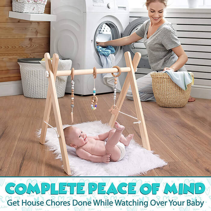 Best Fun and Safe Organic Wooden Baby Toys