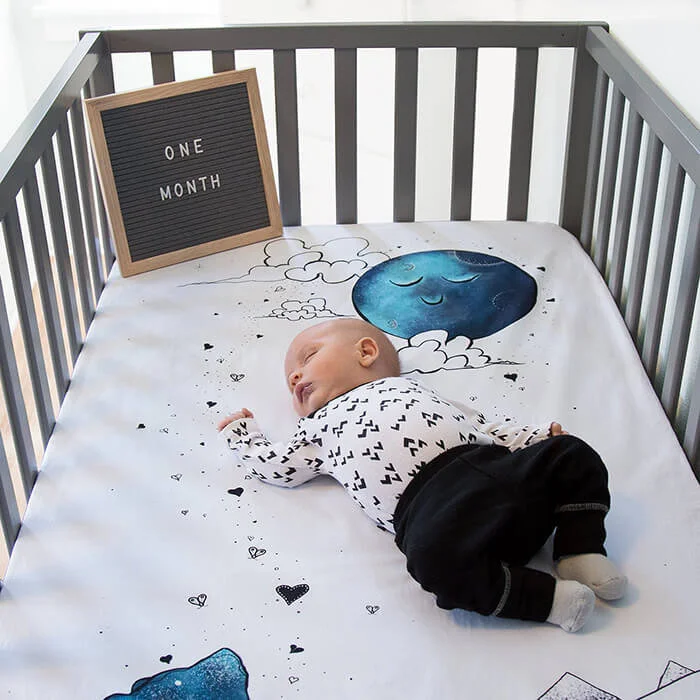 Organic Breathable Crib Sheet 2025