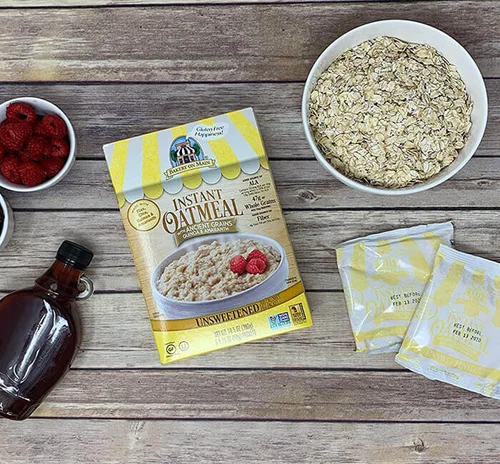 Gluten-Free Non-GMO Instant Oatmeal Breakfast