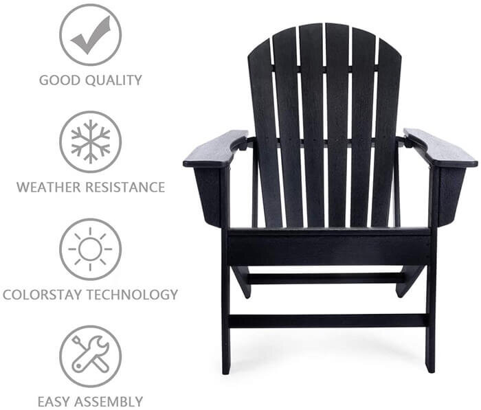 Top 12 Outdoor Furniture Made With, Black Plastic Outdoor Chairs Australia