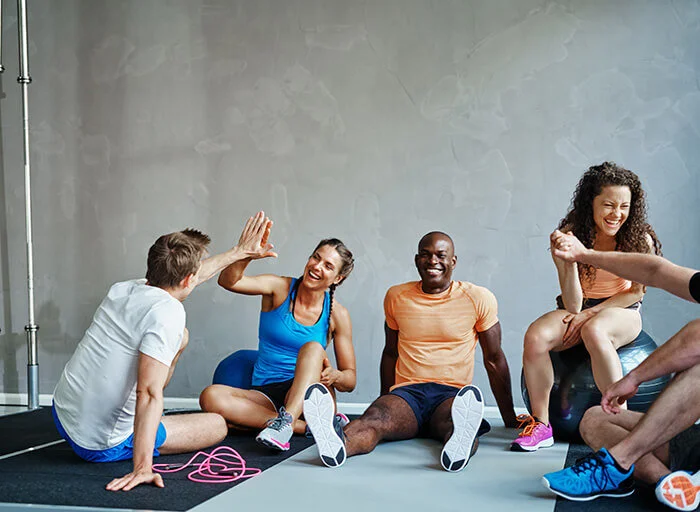 Be active and play sports as a healthy stress relief activity