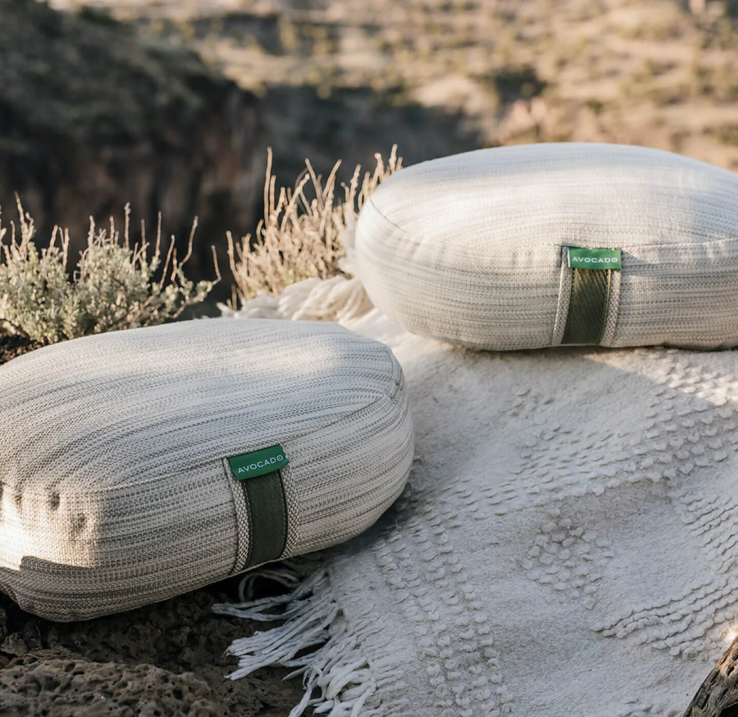 Yoga Accessories Organic Meditation Pillow