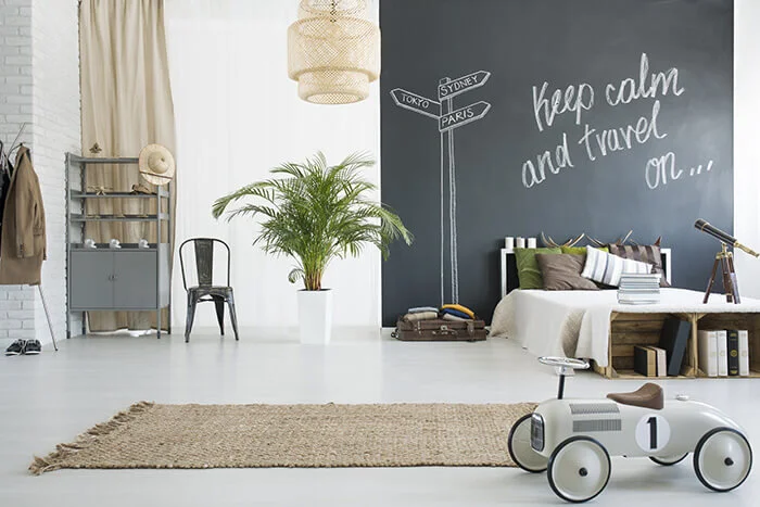 Bedroom Decorating Ideas - Chalkboard Headboard Ideas