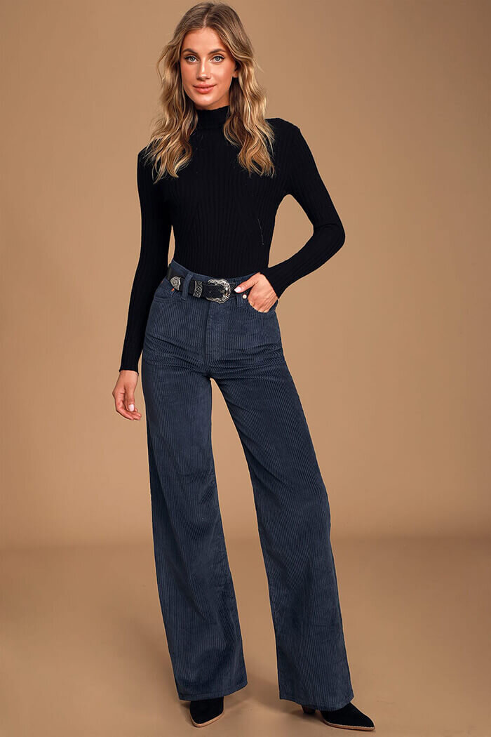 Stylish Corduroy Pants
