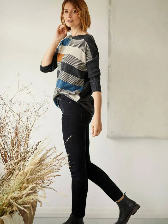 Rakel Slim Leg Corduroy Trousers