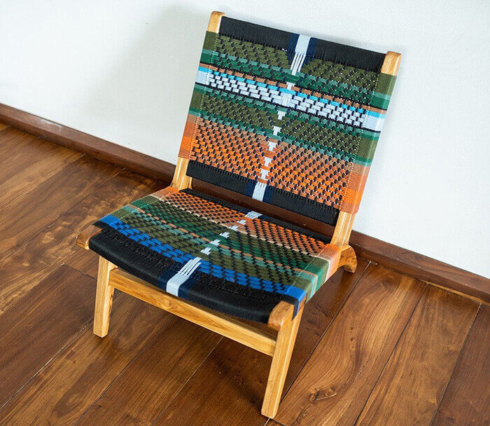 Masaya Woven Lounge Accent Chair