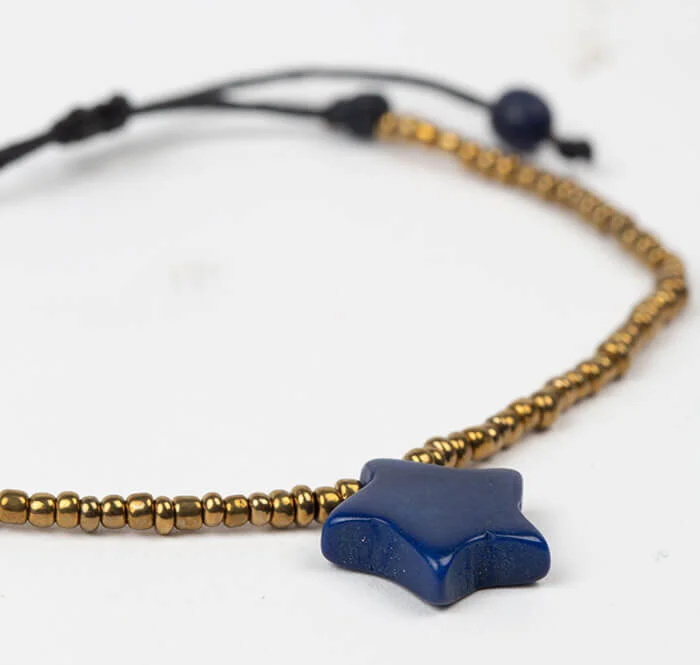 Wanderer Riverstone Star Bracelet