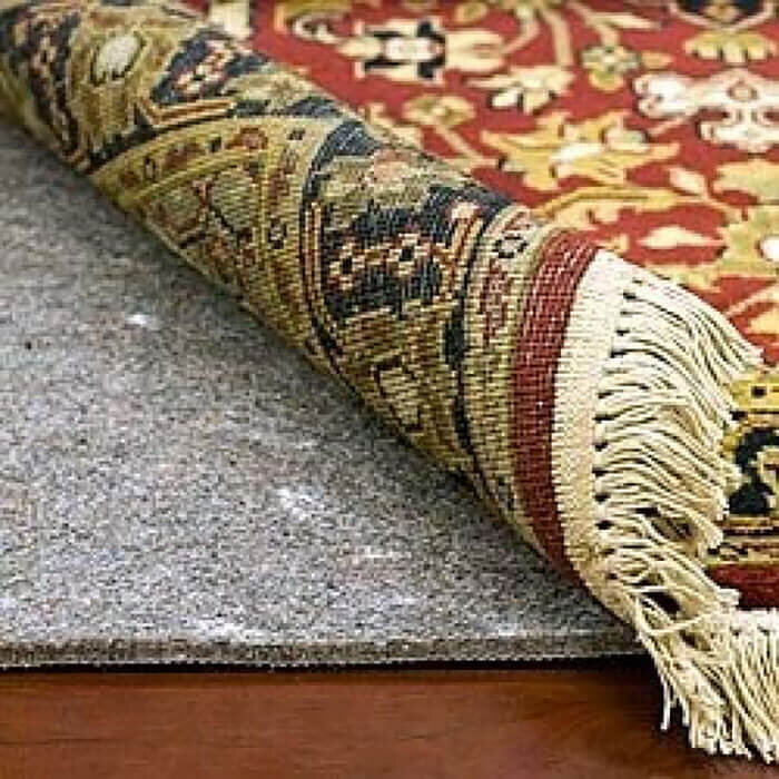 11 Eco Friendly Recycled Rug Pads For, Felt Rug Pads For Hardwood Floors