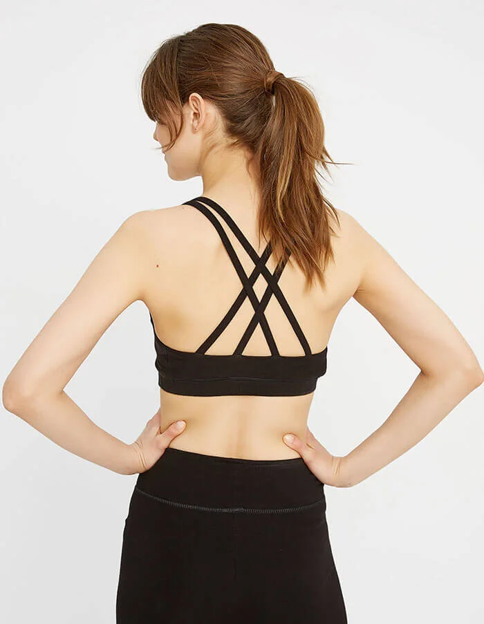 Cycling Cross Back Top Sports Bra