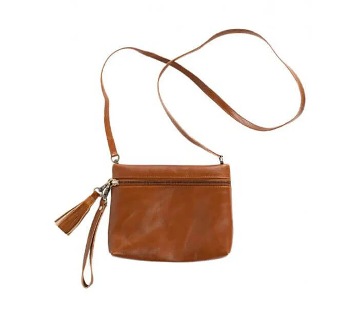 Eco-Leather Tan Purse
