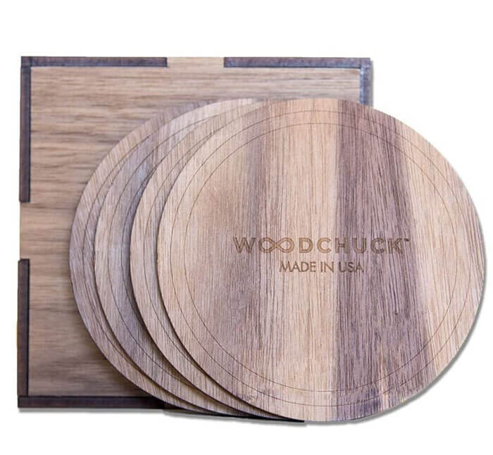 wood slices wooden cup coasters team wood rustic coasters eco friendly coasters Wood coasters set set of 6 coasters with holder