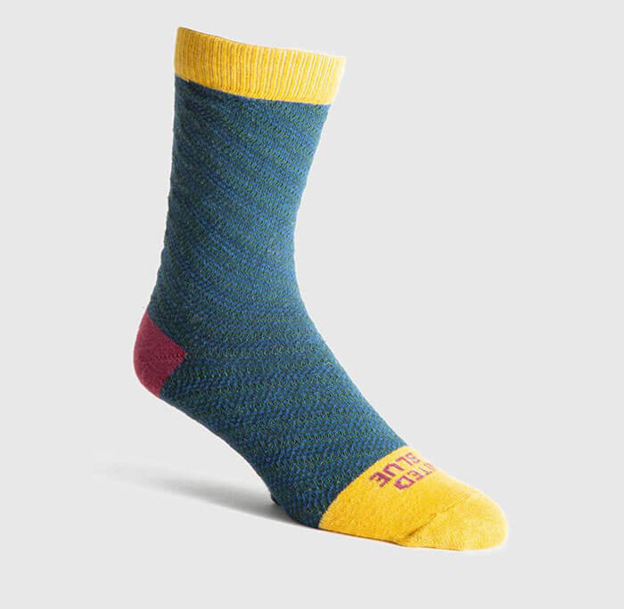Solid SoftHemp Crew Performance Socks