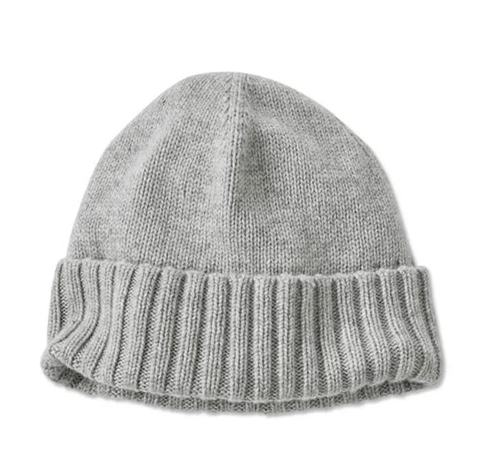 Cashmere Watch Beanie Hat