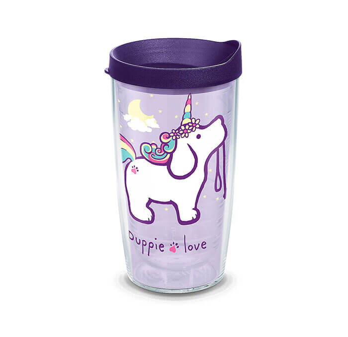 Puppie Love Unicorn Puppy Tumbler