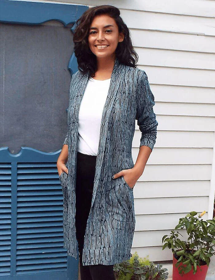 Passion Lilie Electra Organic Jersey Cardigan