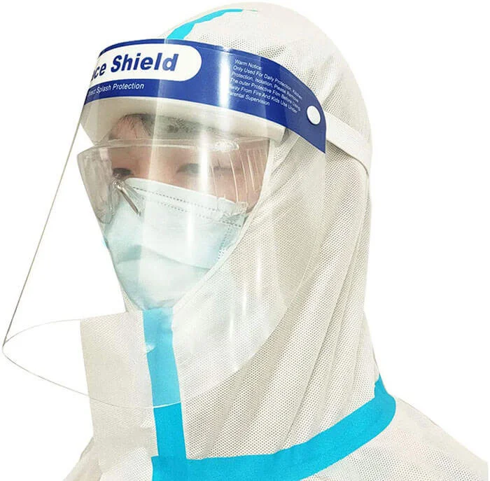 Reusable Plastic Safety Face Shields