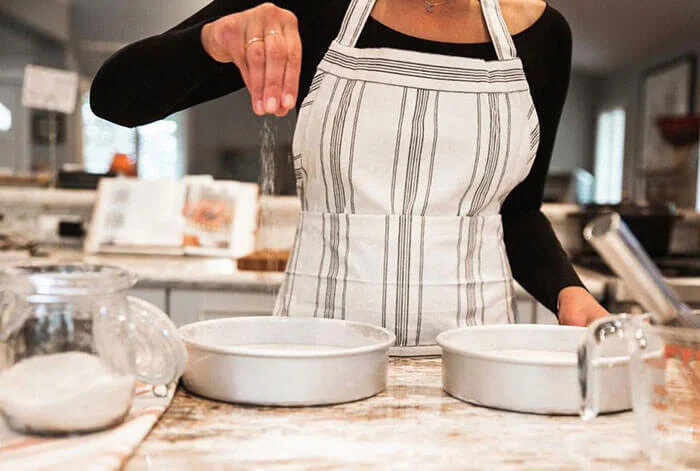 Will &amp; Atlas Black Stripe Apron